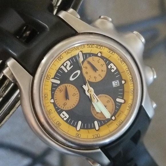 Oakley holeshot yellow face - Picture 2 of 7